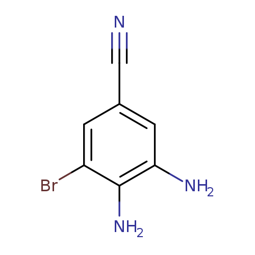 3,4-Diamino-5-bromobenzonitrile