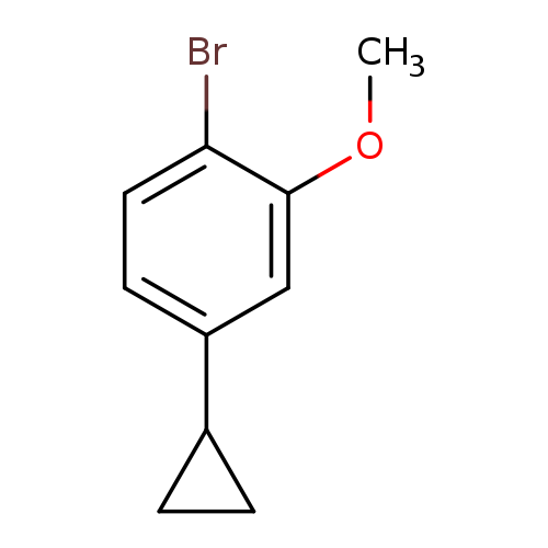 2-methoxy-4-cyclopropylbromobenzene