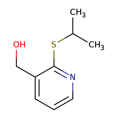 [2-(propan-2-ylsulfanyl)pyridin-3-yl]methanol