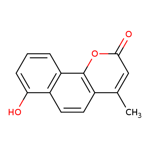 7-hydroxy-4-methyl-2H-benzo[h]chromen-2-one