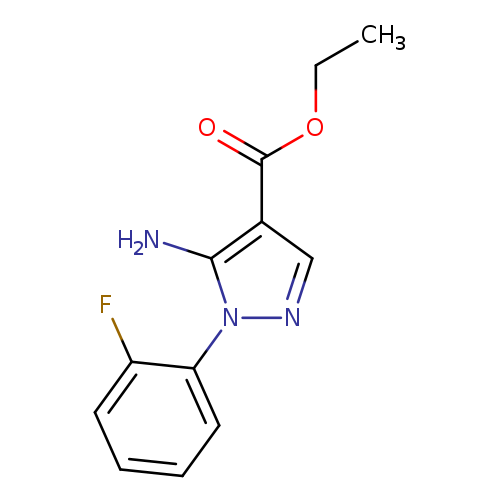 Ethyl 5-amino-1-(2-fluorophenyl)-1H-pyrazole-4-carboxylate