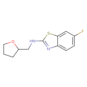 6-FLUORO-N-(TETRAHYDROFURAN-2-YLMETHYL)-1,3-BENZOTHIAZOL-2-AMINE