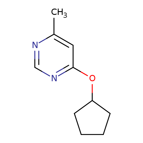 4-(cyclopentyloxy)-6-methylpyrimidine
