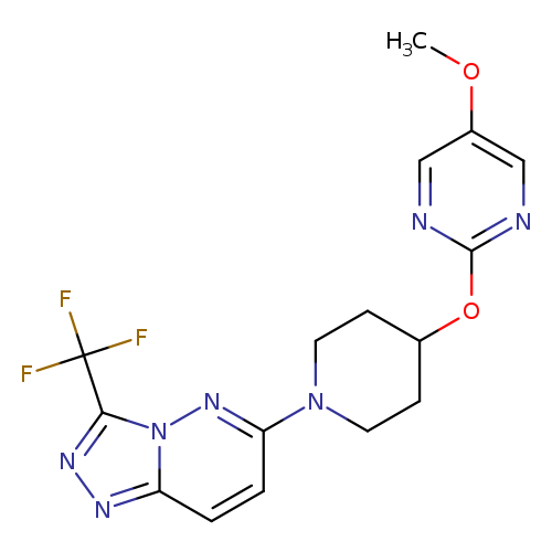 5-methoxy-2-({1-[3-(trifluoromethyl)-[1,2,4]triazolo[4,3-b]pyridazin-6-yl]piperidin-4-yl}oxy)pyrimidine