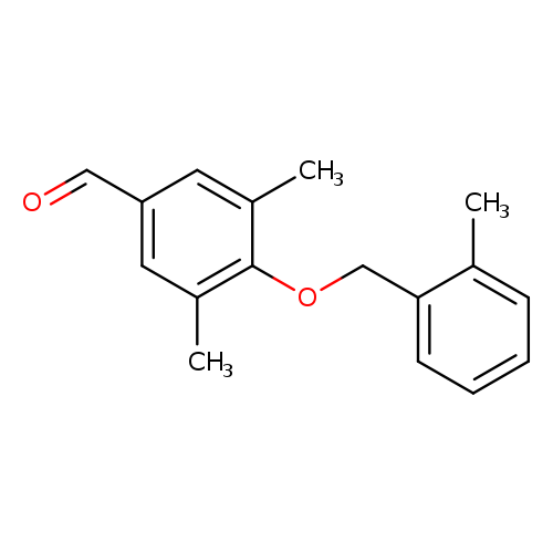 3,5-dimethyl-4-[(2-methylphenyl)methoxy]benzaldehyde