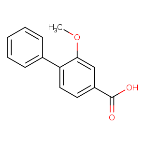 [1,1'-Biphenyl]-4-carboxylic acid, 2-methoxy-