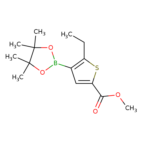 Methyl 5-ethyl-4-(4,4,5,5-tetramethyl-1,3,2-dioxaborolan-2-yl)thiophene-2-carboxylate