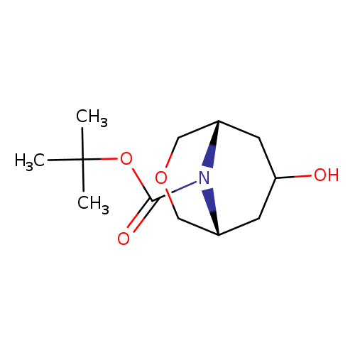 3-Oxa-9-azabicyclo[3.3.1]nonane-9-carboxylic acid, 7-hydroxy-,1,1-dimethylethyl ester, (7-exo)-