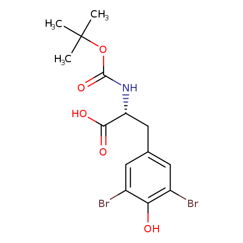 D-Tyrosine, 3,5-dibromo-N-[(1,1-dimethylethoxy)carbonyl]-