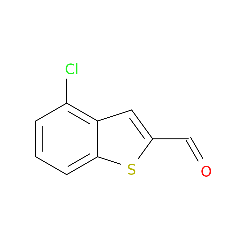 4-chlorobenzo[b]thiophene-2-carbaldehyde