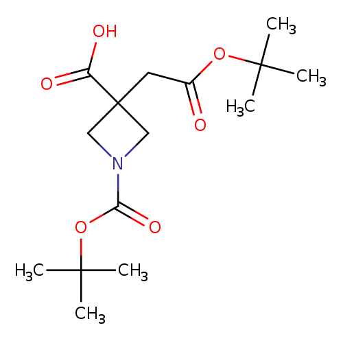 3-[2-(tert-butoxy)-2-oxoethyl]-1-[(tert-butoxy)carbonyl]azetidine-3-carboxylic acid