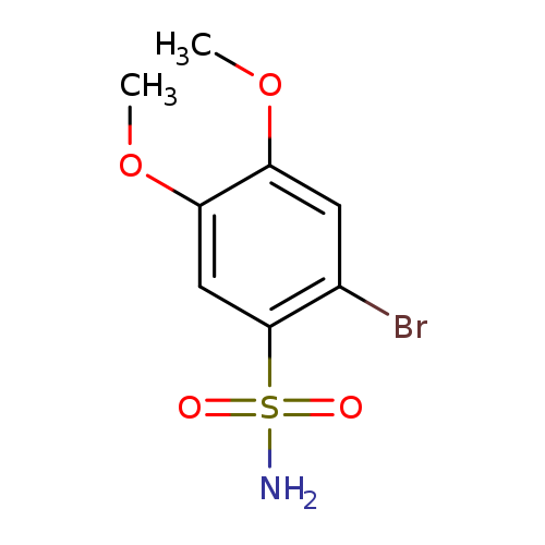 2-Bromo-4,5-dimethoxybenzenesulfonamide