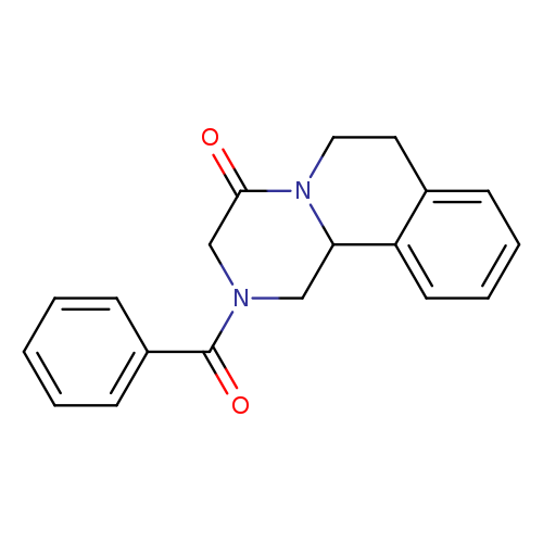 2-benzoyl-1,2,3,6,7,11b-hexahydro-4h-pyrazino(2,1-a)isoquinolin-4-one