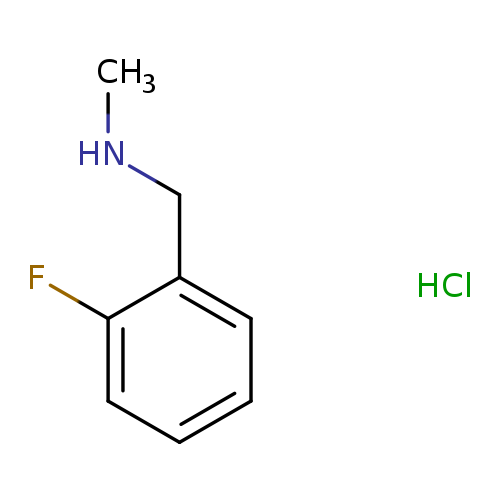 [(2-fluorophenyl)methyl](methyl)amine hydrochloride
