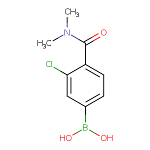 (3-Chloro-4-(dimethylcarbamoyl)phenyl)boronic acid