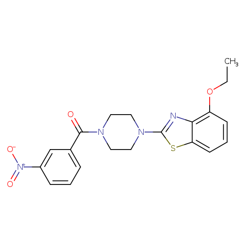 4-ethoxy-2-[4-(3-nitrobenzoyl)piperazin-1-yl]-1,3-benzothiazole