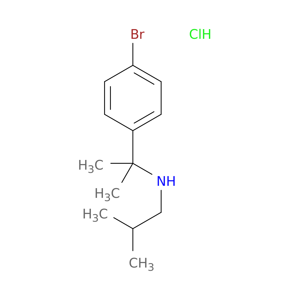 [2-(4-bromophenyl)propan-2-yl](2-methylpropyl)amine hydrochloride