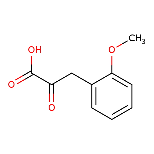 Benzenepropanoic acid, 2-Methoxy-.alpha.-oxo-