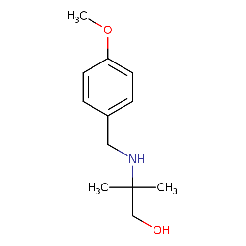 2-{[(4-methoxyphenyl)methyl]amino}-2-methylpropan-1-ol