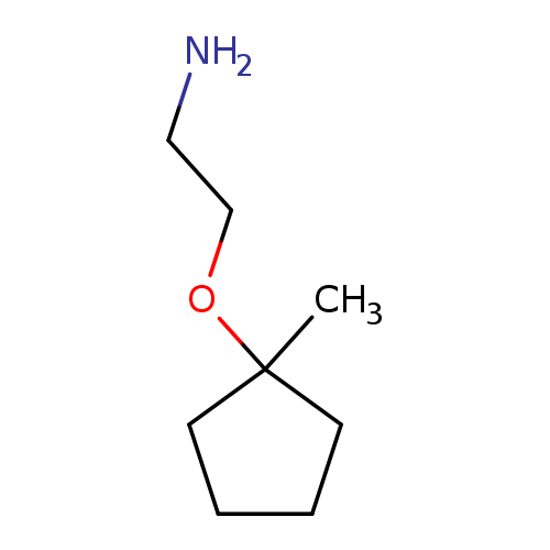 2-[(1-methylcyclopentyl)oxy]ethan-1-amine