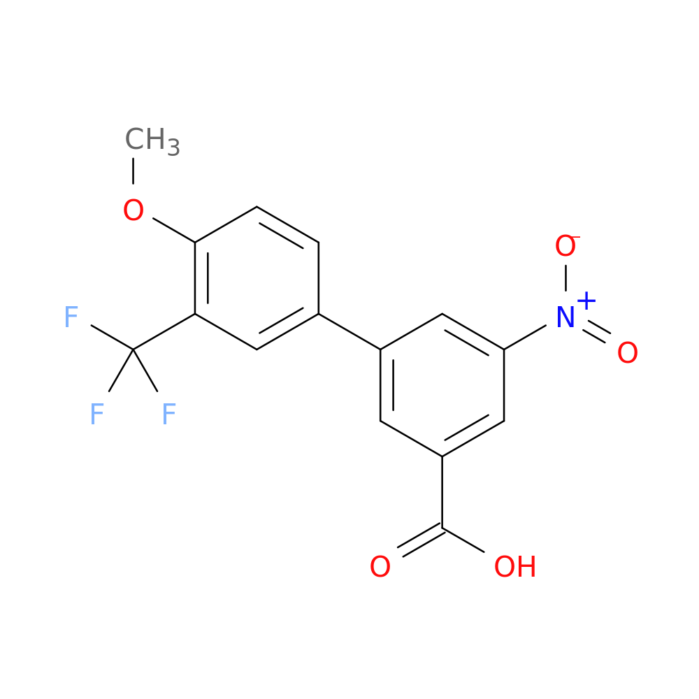 3-(4-Methoxy-3-trifluoromethylphenyl)-5-nitrobenzoic acid