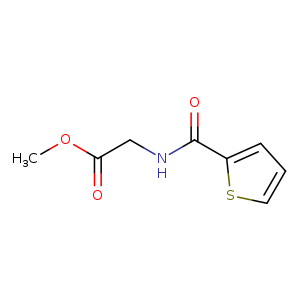 [(THIOPHENE-2-CARBONYL)AMINO] ACETIC ACID METHYL ESTER