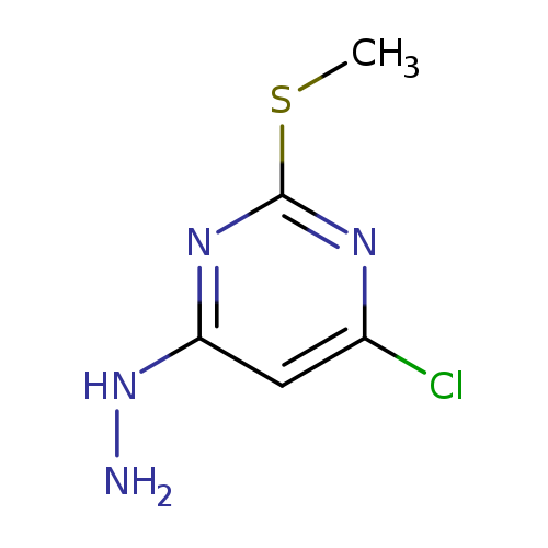 Pyrimidine,4-chloro-6-hydrazinyl-2-(methylthio)-
