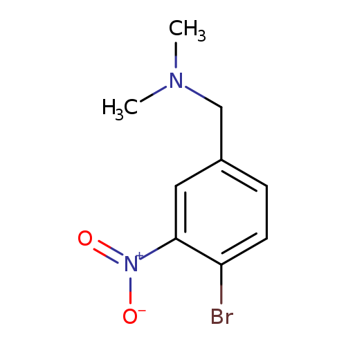 N,N-Dimethyl 4-bromo-3-nitrobenzylamine