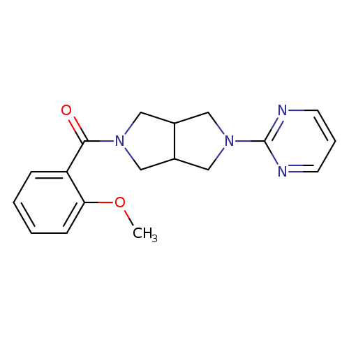 2-[5-(2-methoxybenzoyl)-octahydropyrrolo[3,4-c]pyrrol-2-yl]pyrimidine
