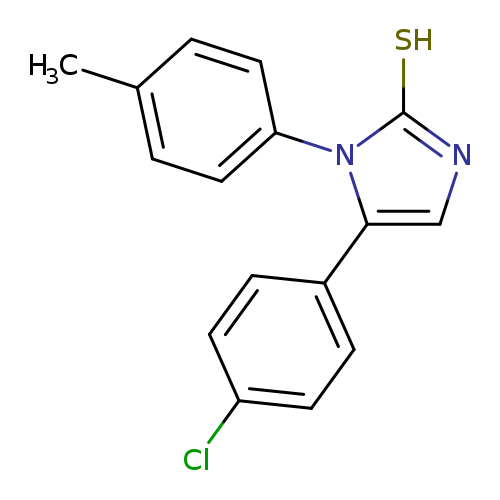 5-(4-Chlorophenyl)-1-(p-tolyl)-1H-imidazole-2-thiol