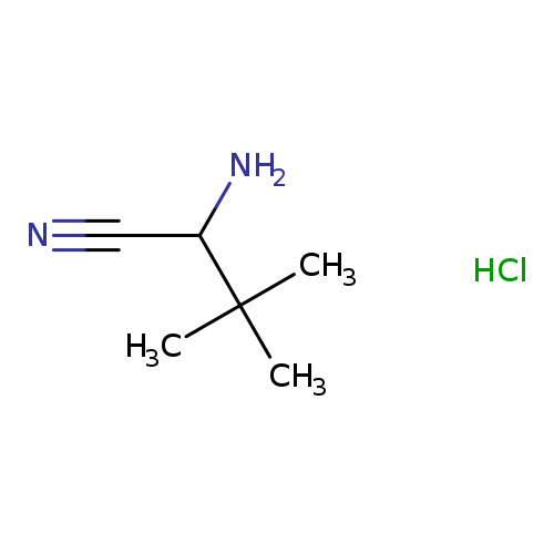 2-Amino-3,3-dimethylbutanenitrile hydrochloride