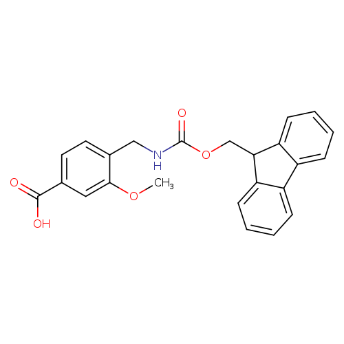 4-[({[(9H-fluoren-9-yl)methoxy]carbonyl}amino)methyl]-3-methoxybenzoicacid