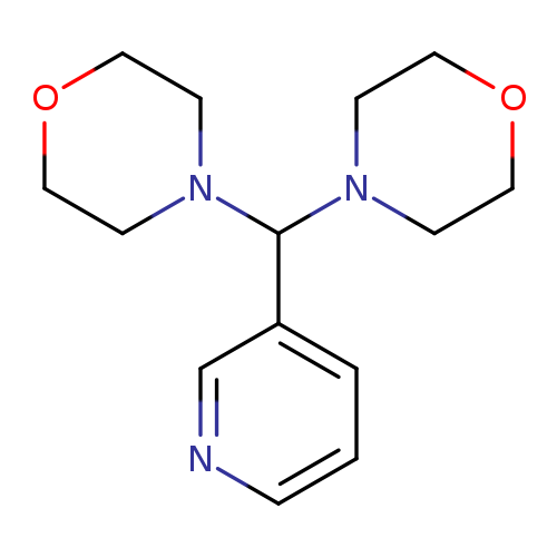 Morpholine, 4,4'-(3-pyridinylmethylene)bis-