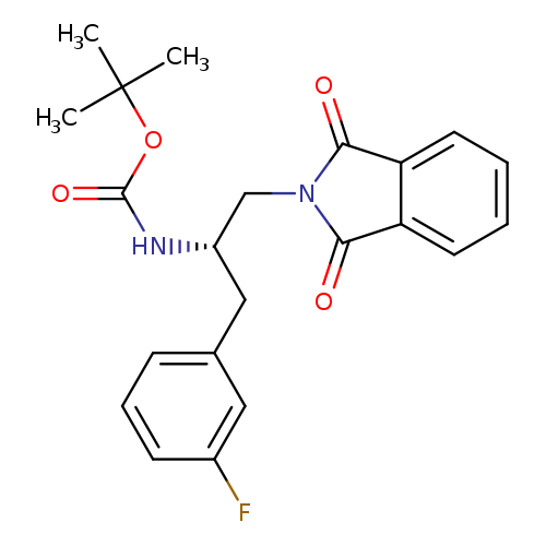 (S)-tert-Butyl (1-(1,3-dioxoisoindolin-2-yl)-3-(3-fluorophenyl)propan-2-yl)carbamate