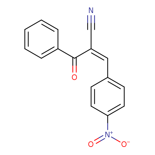 (2Z)-2-[(Z)-benzoyl]-3-(4-nitrophenyl)prop-2-enenitrile
