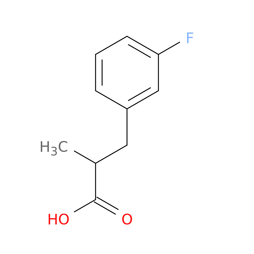 3-(3-Fluorophenyl)-2-methylpropanoic acid
