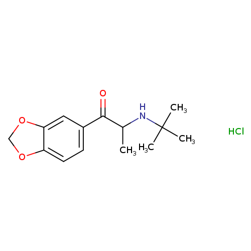 1-(benzo[d][1,3]dioxol-5-yl)-2-(tert-butylamino)propan-1-one,monohydrochloride