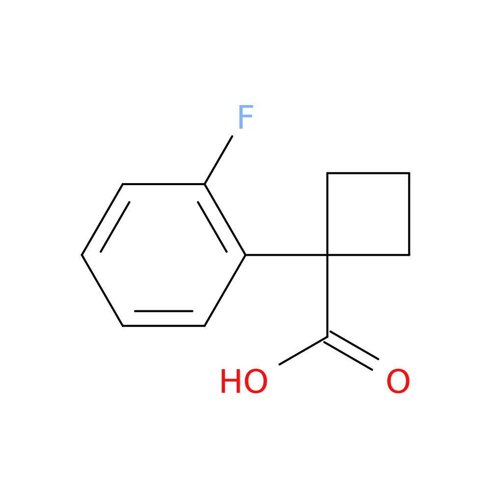 1-(2-Fluorophenyl)cyclobutanecarboxylic acid
