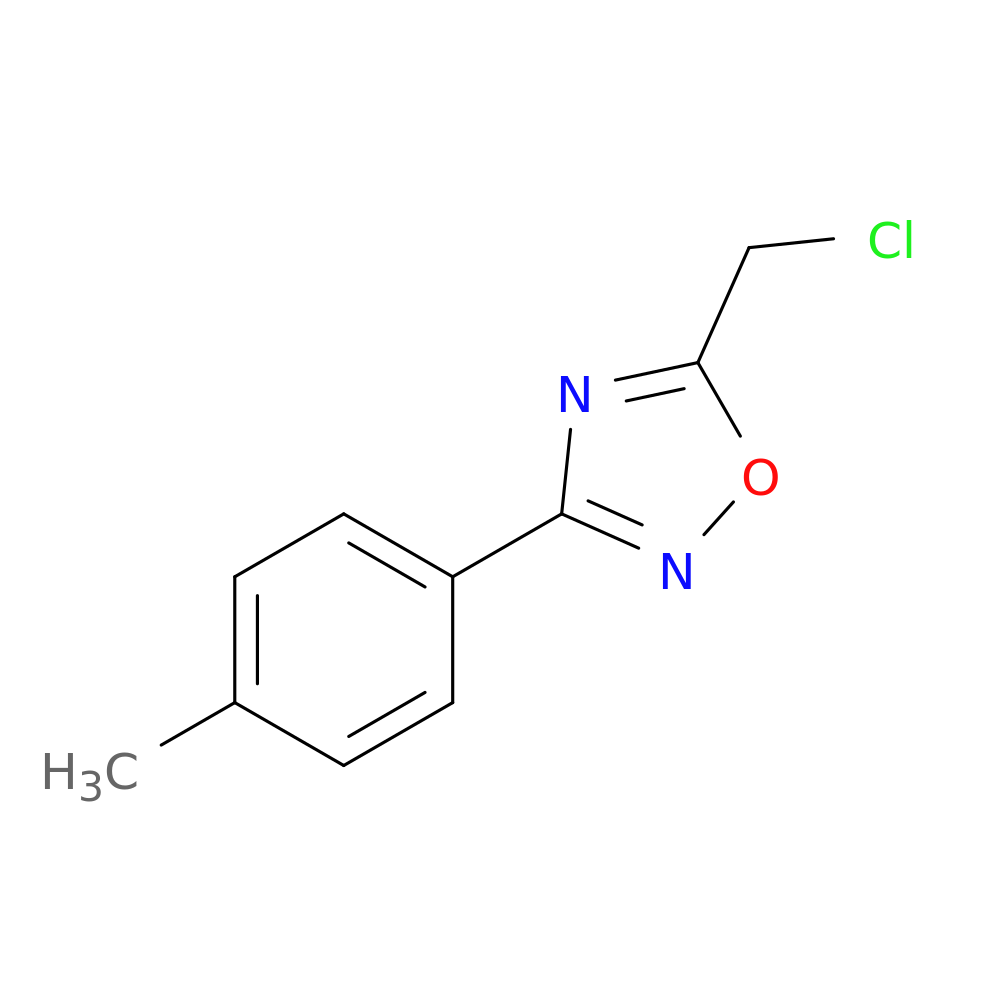 5-(Chloromethyl)-3-(p-tolyl)-1,2,4-oxadiazole