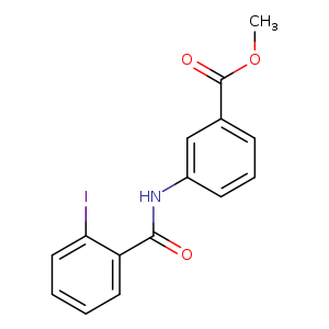 methyl 3-(2-iodobenzamido)benzoate