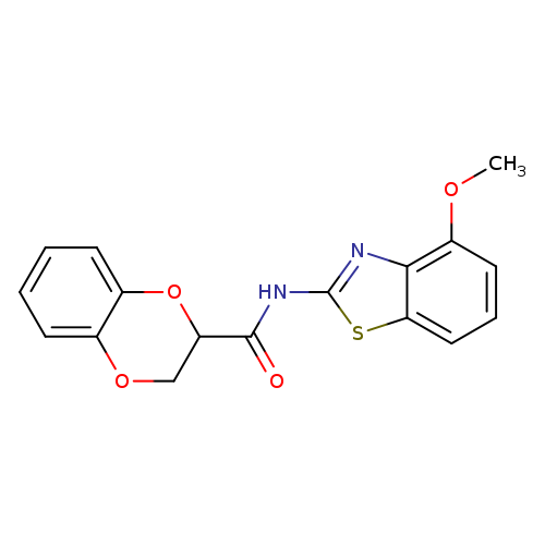 N-(4-methoxy-1,3-benzothiazol-2-yl)-2,3-dihydro-1,4-benzodioxine-2-carboxamide