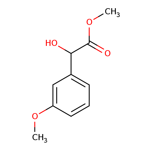 α-Hydroxy-3-methoxybenzeneacetic acid methyl ester
