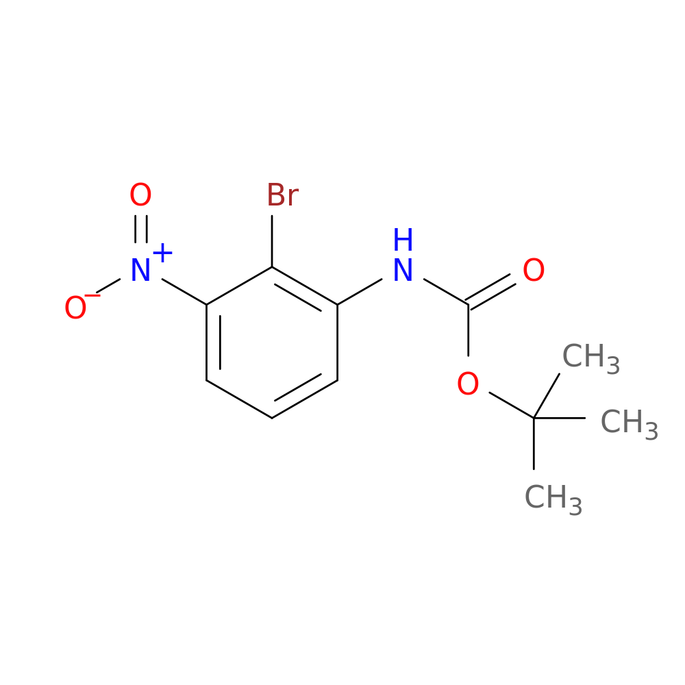 tert-Butyl (2-bromo-3-nitrophenyl)carbamate