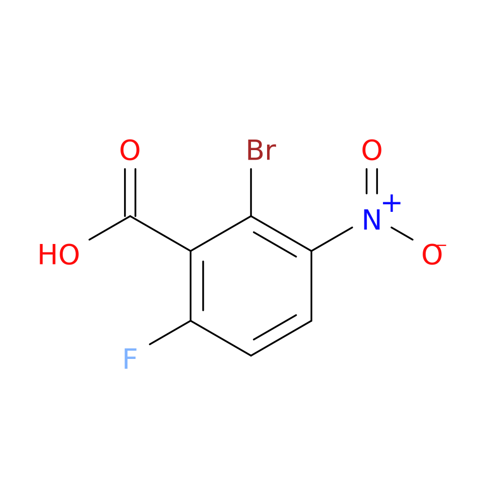 2-Bromo-6-fluoro-3-nitrobenzoic acid