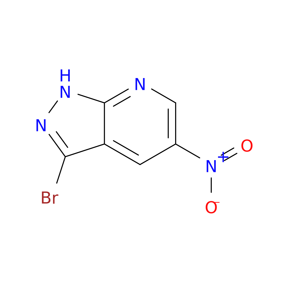 3-Bromo-5-nitro-1H-pyrazolo[3,4-b]pyridine