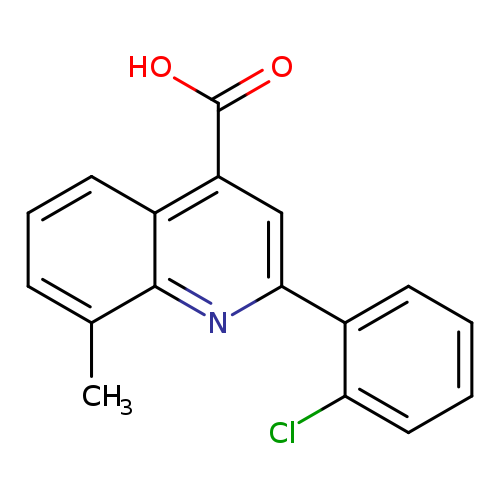 2-(2-Chlorophenyl)-8-methylquinoline-4-carboxylic acid