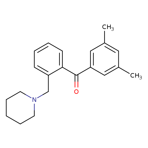 3',5'-Dimethyl-2-piperidinomethyl benzophenone