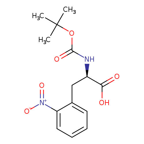 D-Phenylalanine,N-[(1,1-dimethylethoxy)carbonyl]-2-nitro-