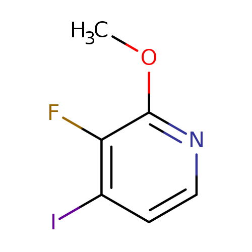 Pyridine, 3-fluoro-4-iodo-2-methoxy-