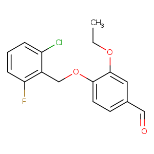 4-[(2-Chloro-6-fluorobenzyl)oxy]-3-ethoxybenzaldehyde